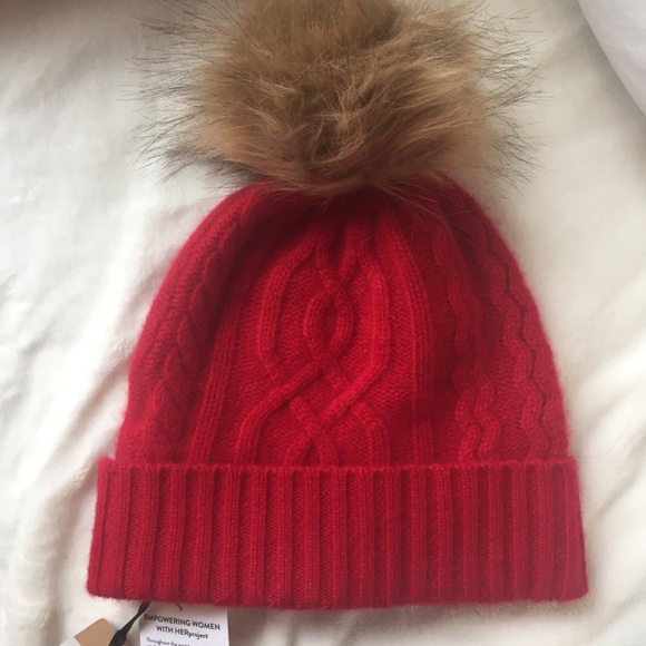 Red Wool Nordstrom Beanie *BRAND NEW NEVER WORN* - Picture 1 of 4